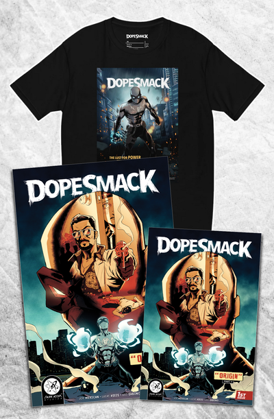 DopeSmack: OP1 - T-Shirt + Comic + Poster - Bundle